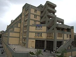 ساختمان ابوریحان و محوطه پلی‌تکنیک تهران